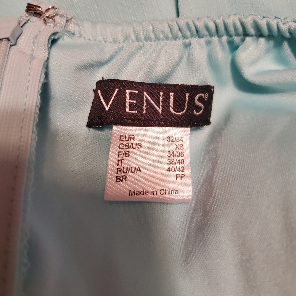 #767 Venus torqouis dress - Picture 5 of 5